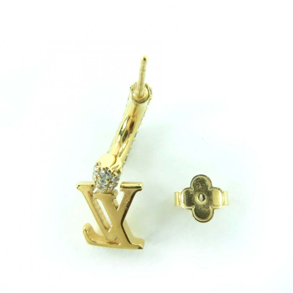 LOUIS VUITTON Gold Earrings - Picture 6 of 8
